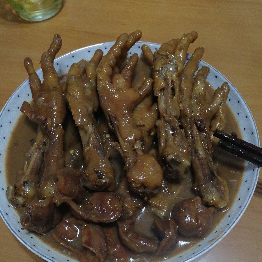 秘制红烧鸡爪