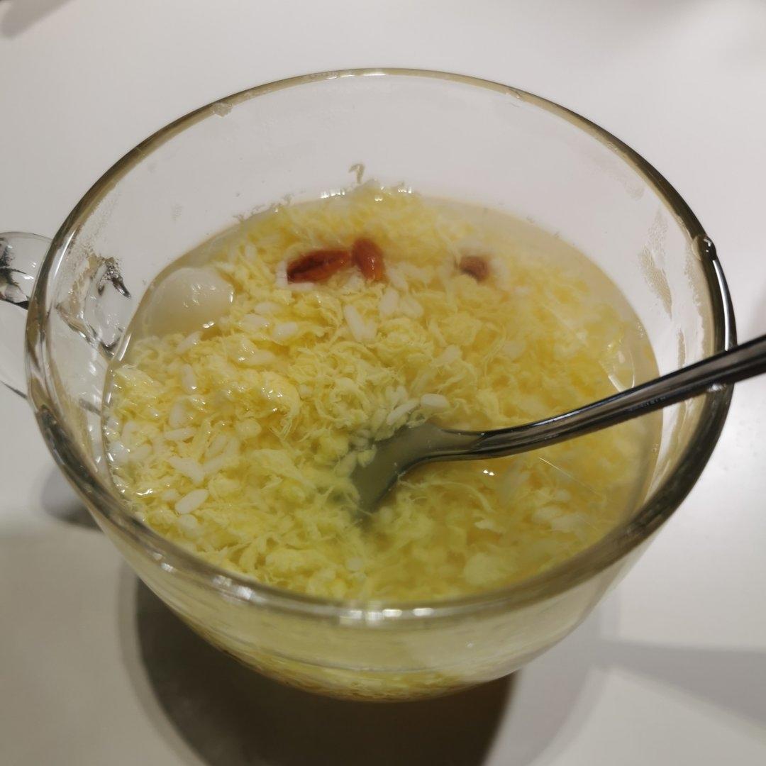 米酒蛋花小汤圆
