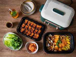 超级过瘾的韩餐一炉搞定！韩式烤五花肉+大酱汤的做法 步骤23