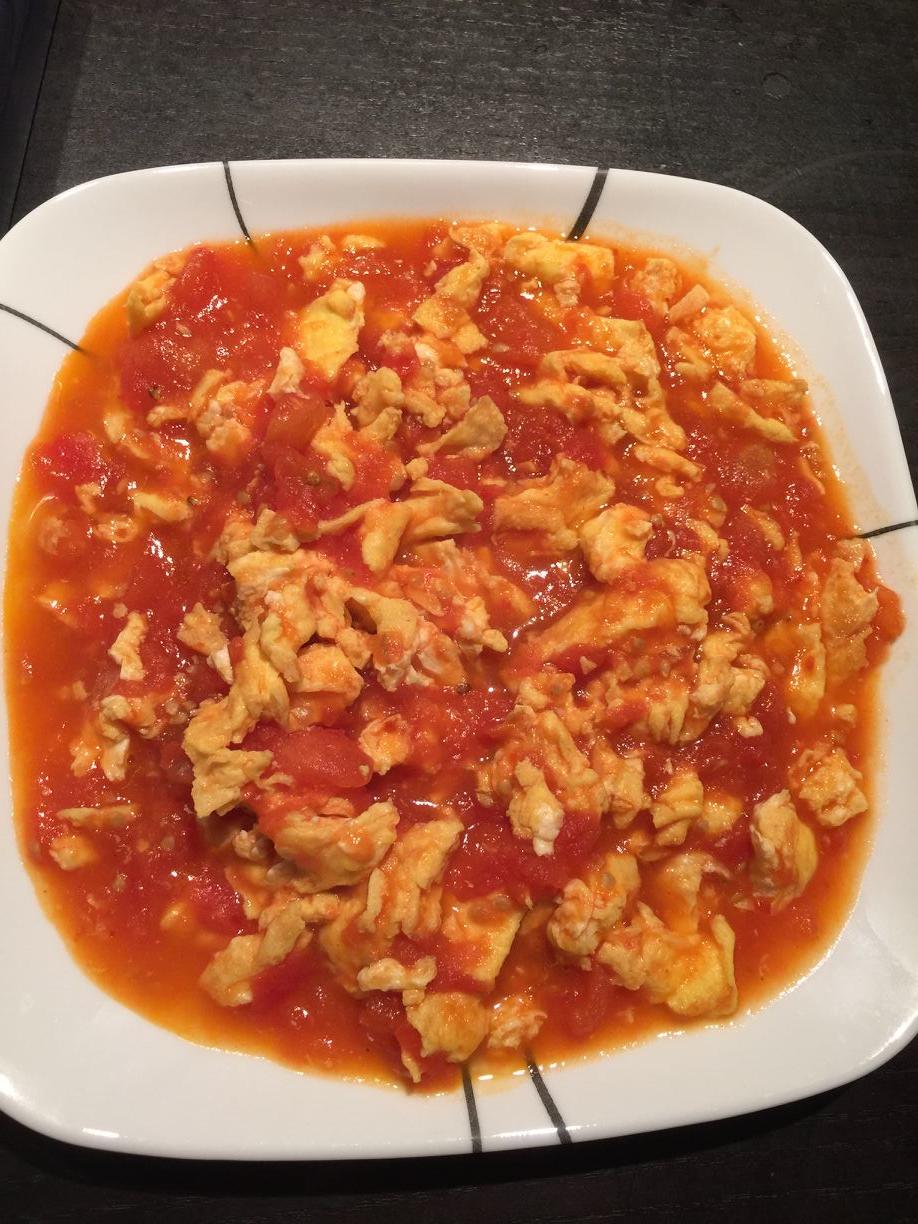 西红柿炒鸡蛋的做法