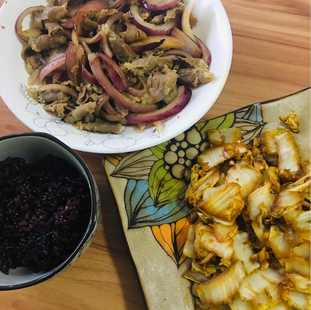 洋葱炒肥牛