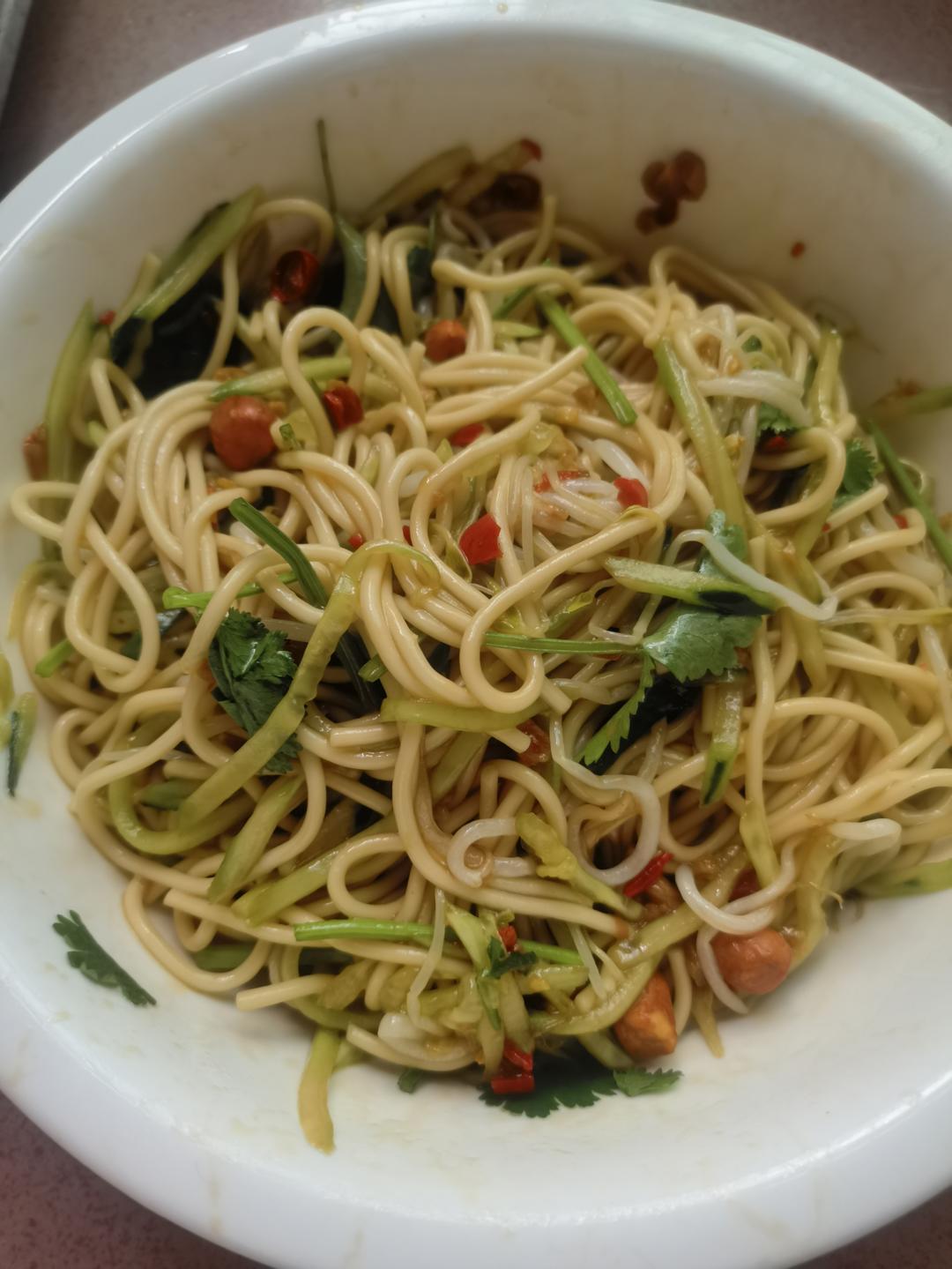 酸辣开胃✅零失败的酸辣凉拌面