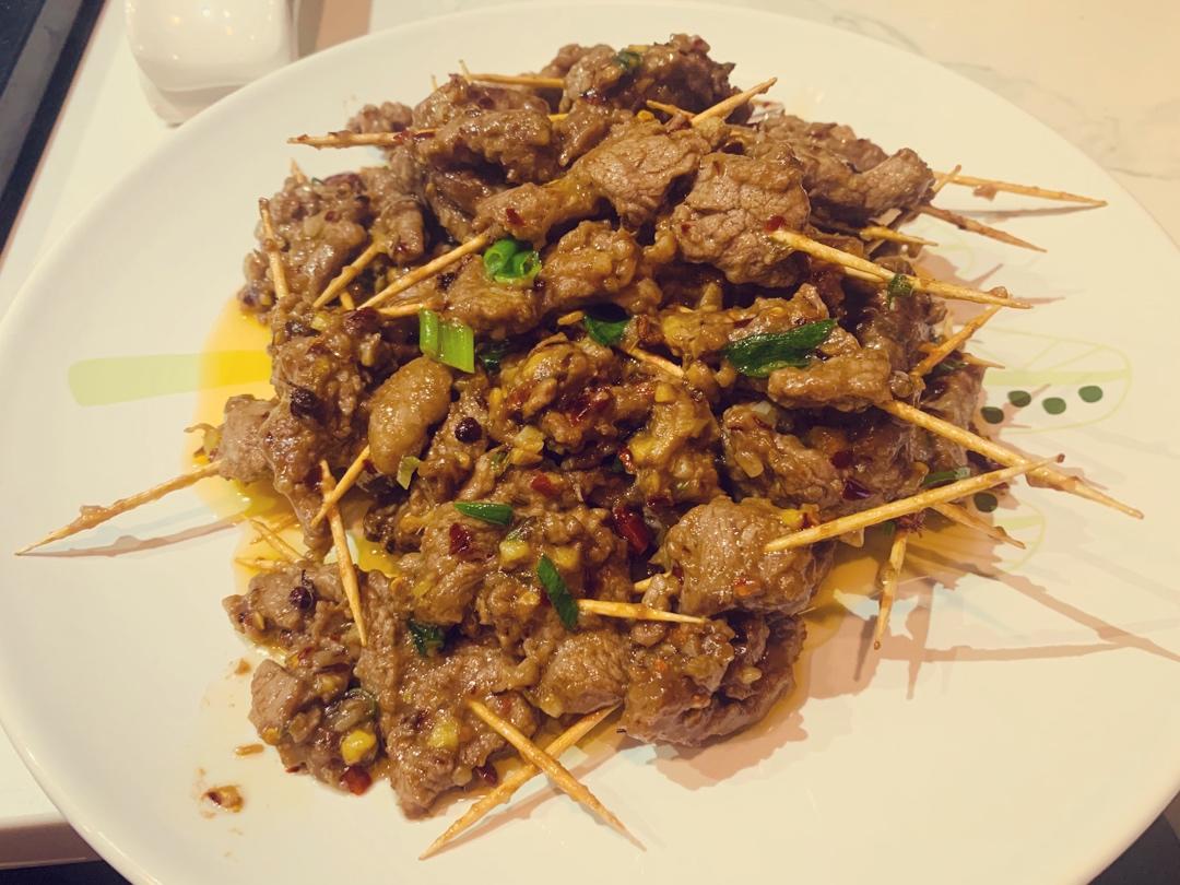 牙签牛肉 道地湖南味