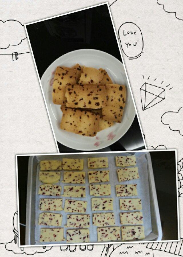 酥到骨子里蔓越梅饼干