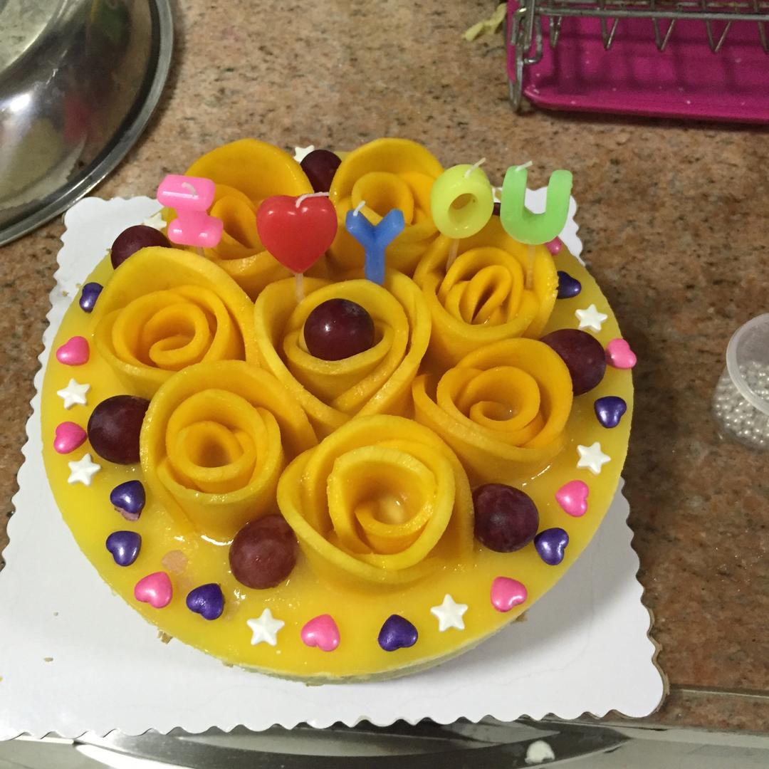 《Tinrry下午茶》教你做芒果流心慕斯（6寸配方）