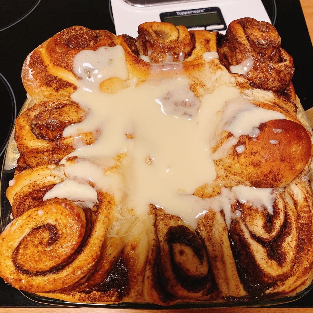 一次成功的正宗美国肉桂卷 The Best Cinnamon Rolls