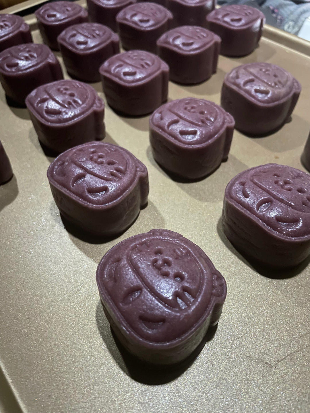 芋泥乳酪蛋黄月饼㊙️不破顶不漏底技巧分享