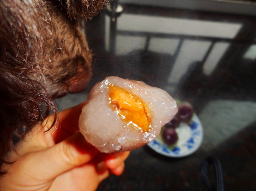 水晶紫薯糕