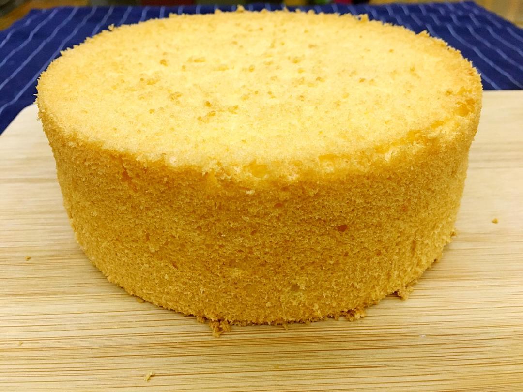 6寸戚风蛋糕（2蛋）