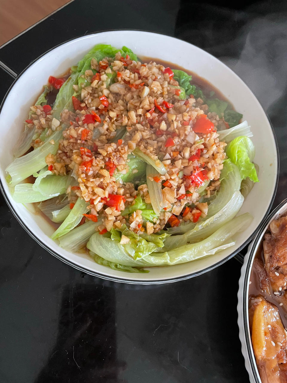 白灼生菜（罗马生菜）