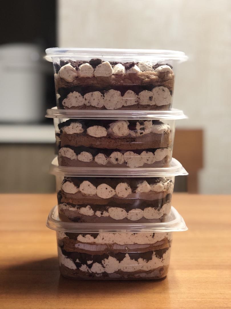 低糖不腻的奥利奥咸奶油蛋糕盒子