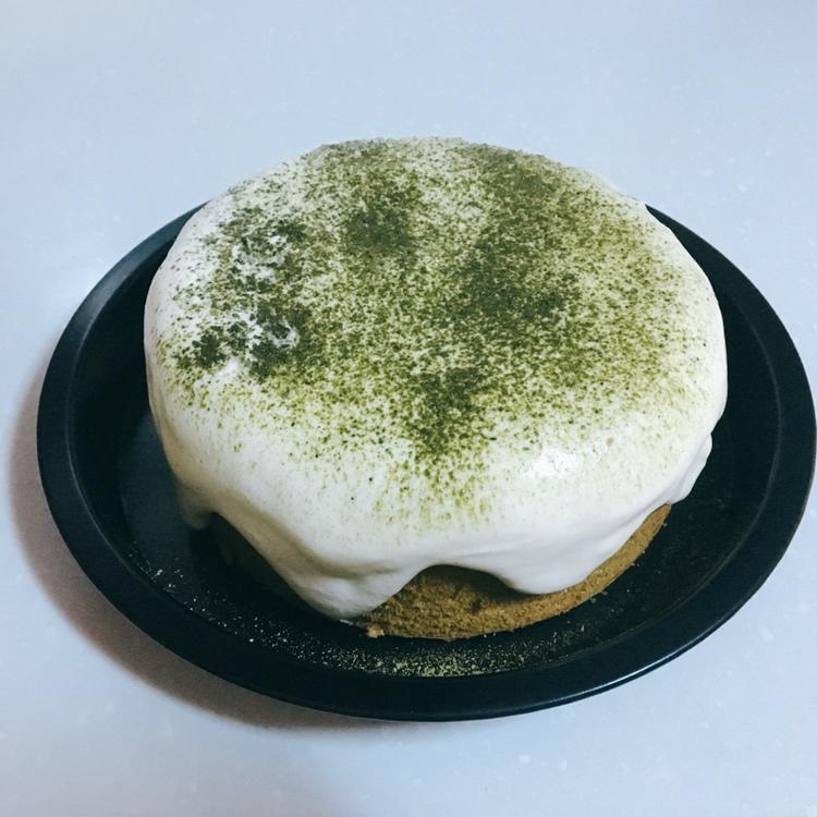 抹茶雪崩爆浆蛋糕