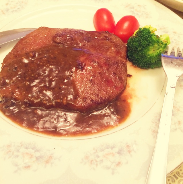 黑椒牛排