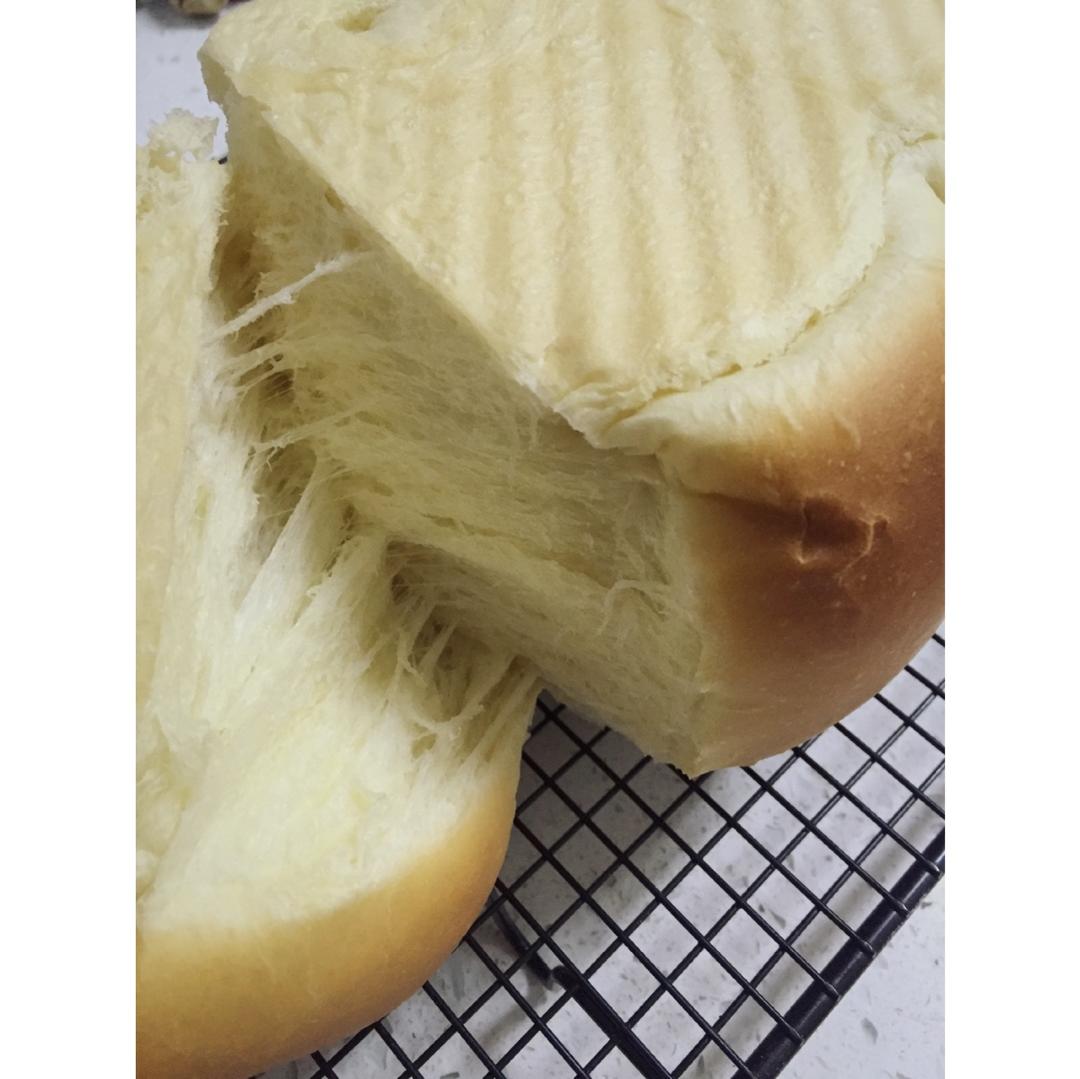 夺命软吐司(๑´ڡ`๑)超软拉丝极速方便的一次发酵吐司