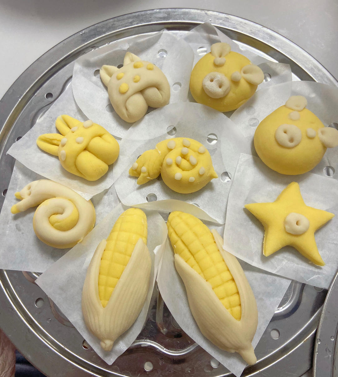 果蔬馒头（简单易做的发面技巧）