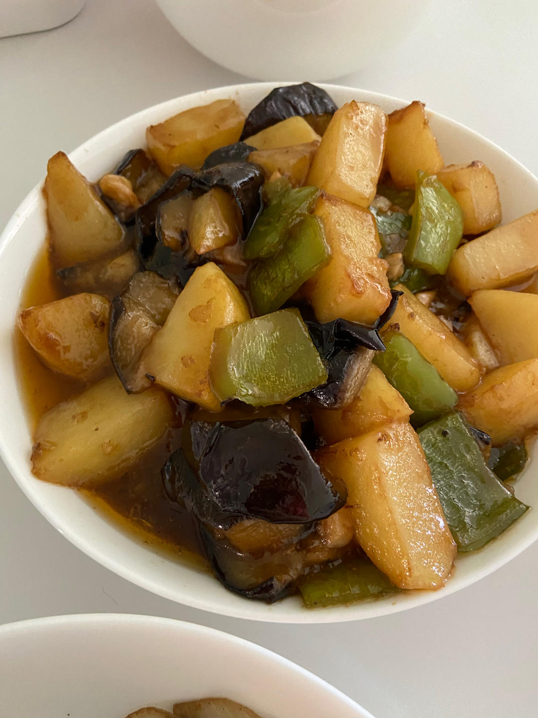 地三鲜（茄子，土豆，青椒）