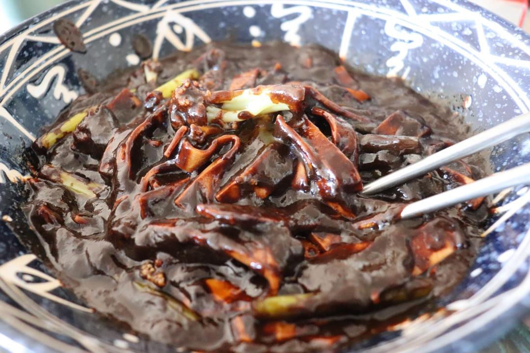 韩国炸酱面백종원 짜장면