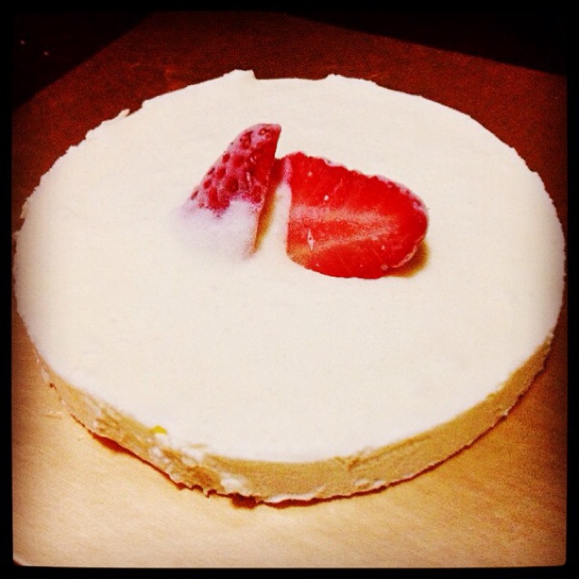 奶油冻芝士蛋糕（免烤，1:1配方）