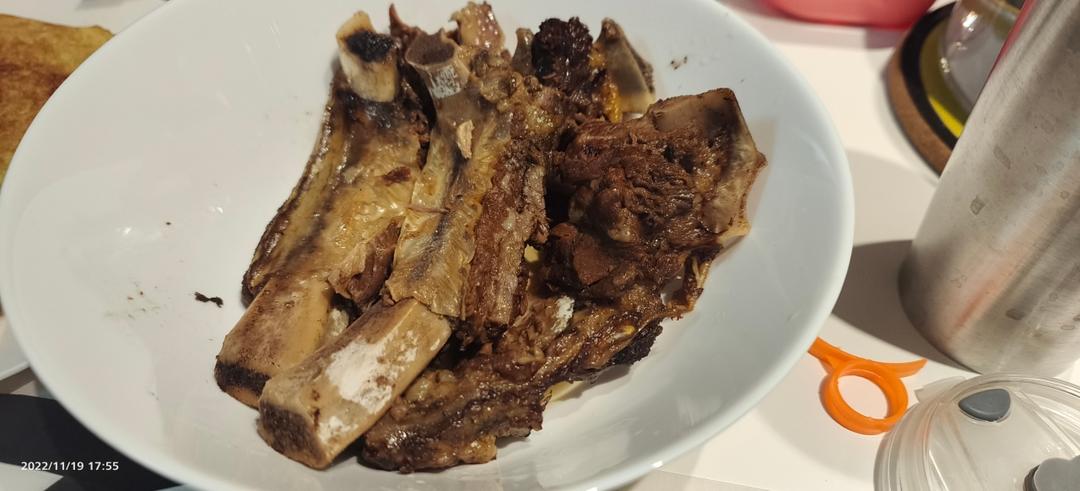 西贝莜面村的牛大骨