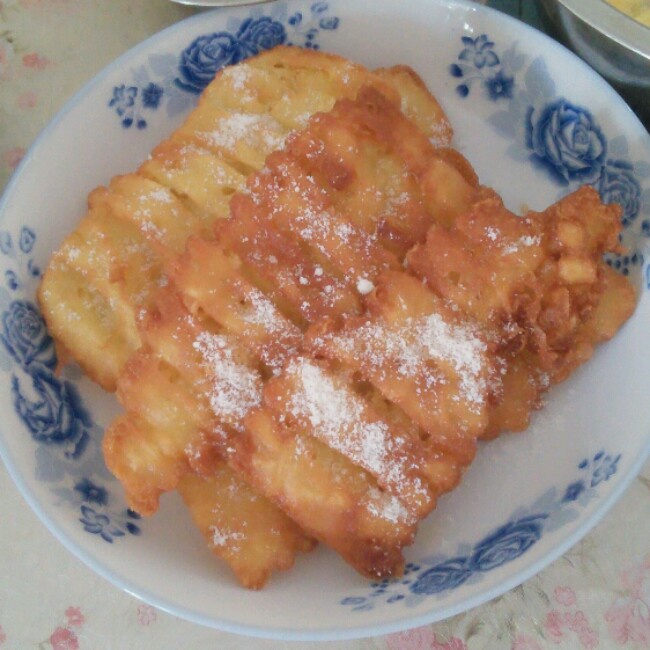 爵婳做的油炸面棒