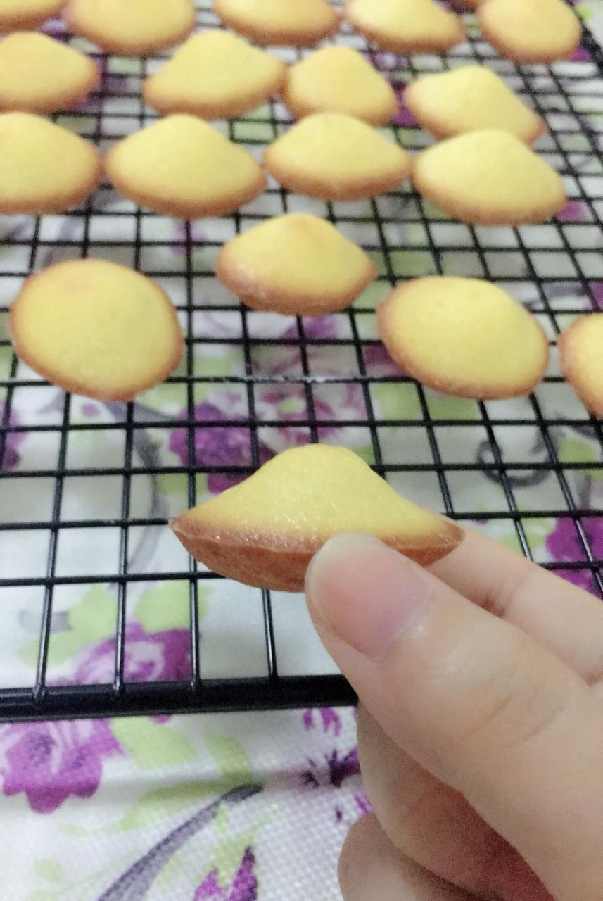 柠檬白巧克力玛德琳