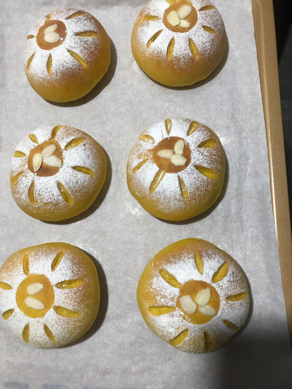 松软又好吃的南瓜乳酪软欧包❗️一次成功