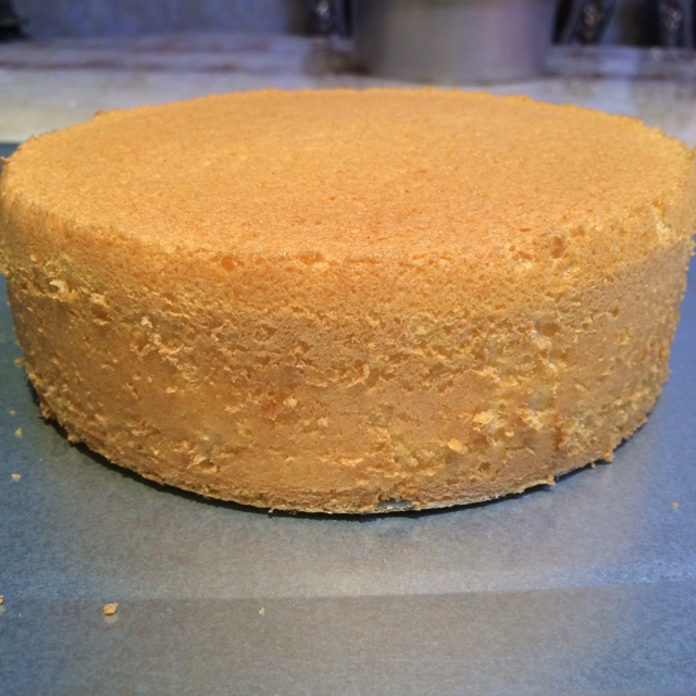 超简单完美戚风蛋糕（6寸2蛋）附打发、翻拌、脱模视频