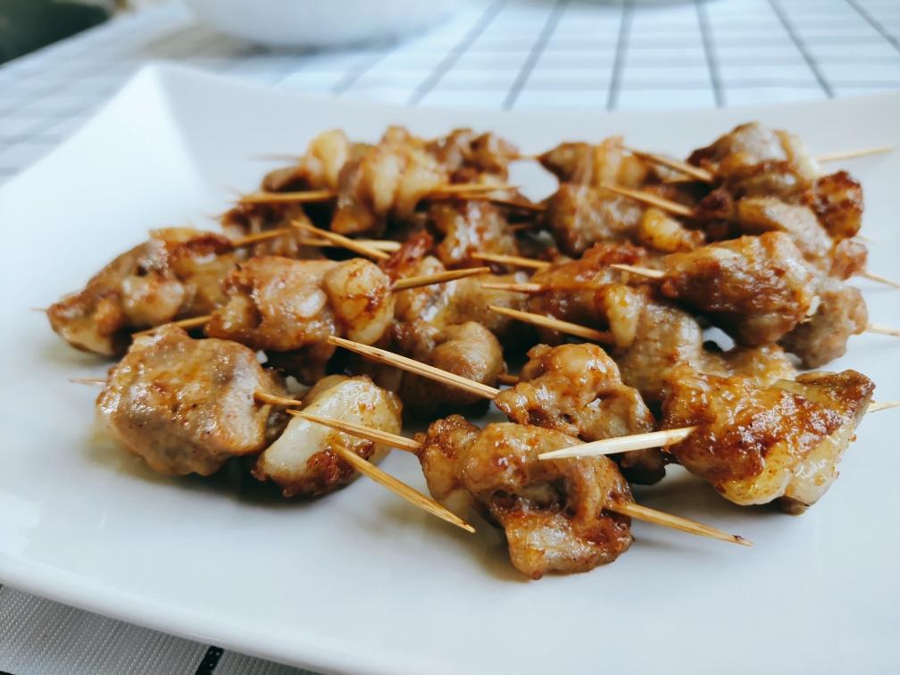 牙签羊肉串的做法