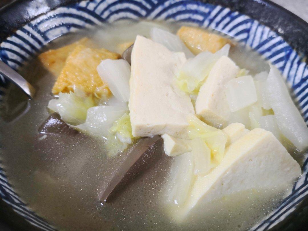 豆腐炖白菜