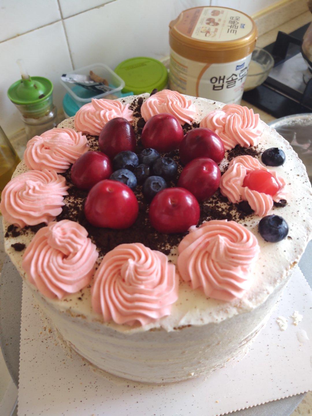 基础戚风蛋糕【承重好、可做奶油蛋糕内胚】