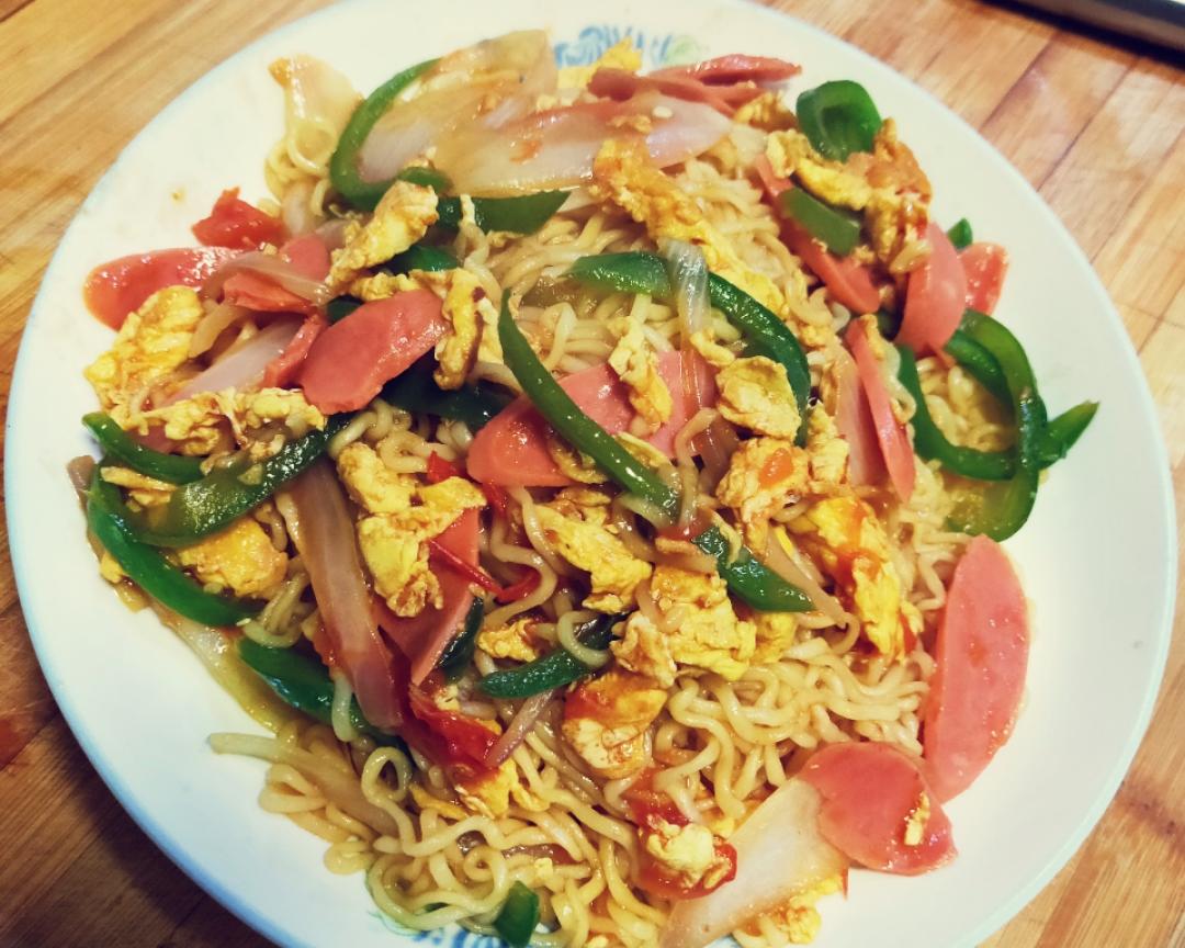 都能做的炒方便面