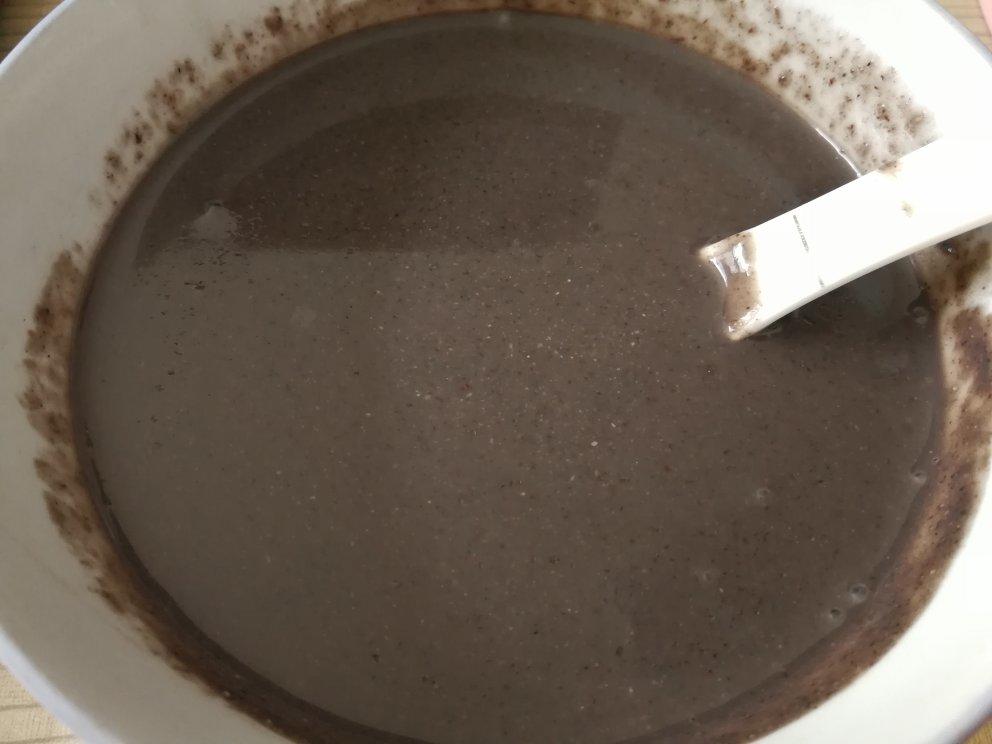 豆浆机版黑米核桃芝麻糊