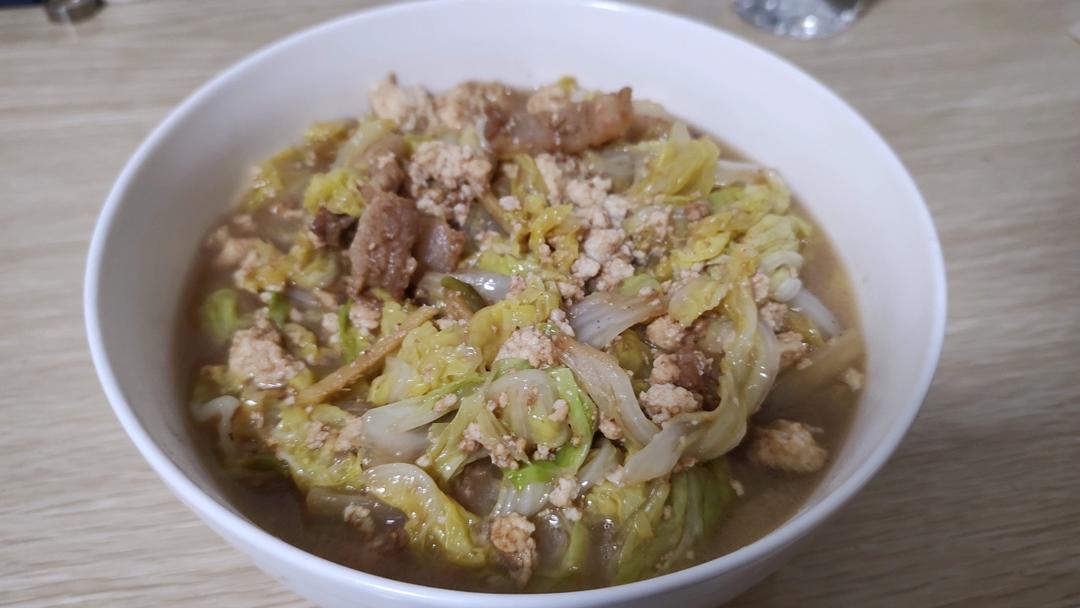 冬季最爱的家常菜！大白菜炖大豆腐或干豆腐