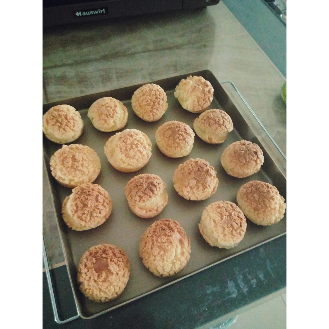 十分美味的酥皮泡芙