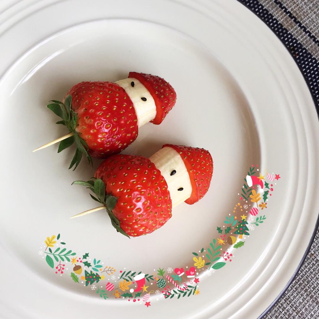 草莓香蕉圣诞老人