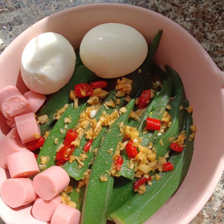 蒜蓉秋葵