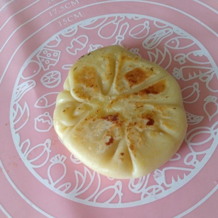 爆浆芝士榴莲饼
