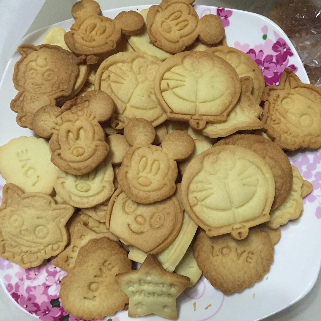 如何做出图案清晰的——卡通小饼干