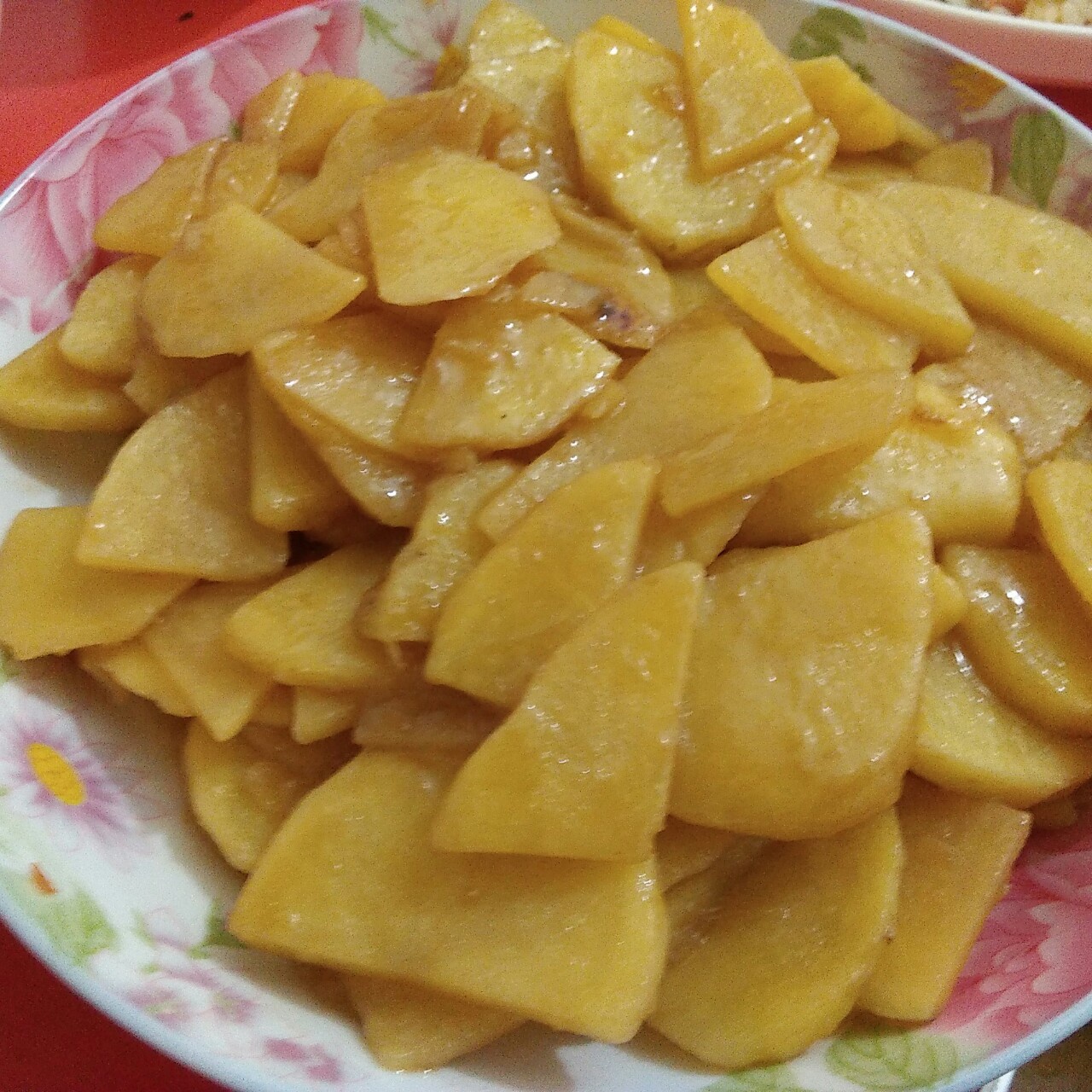 朴素的土豆片
