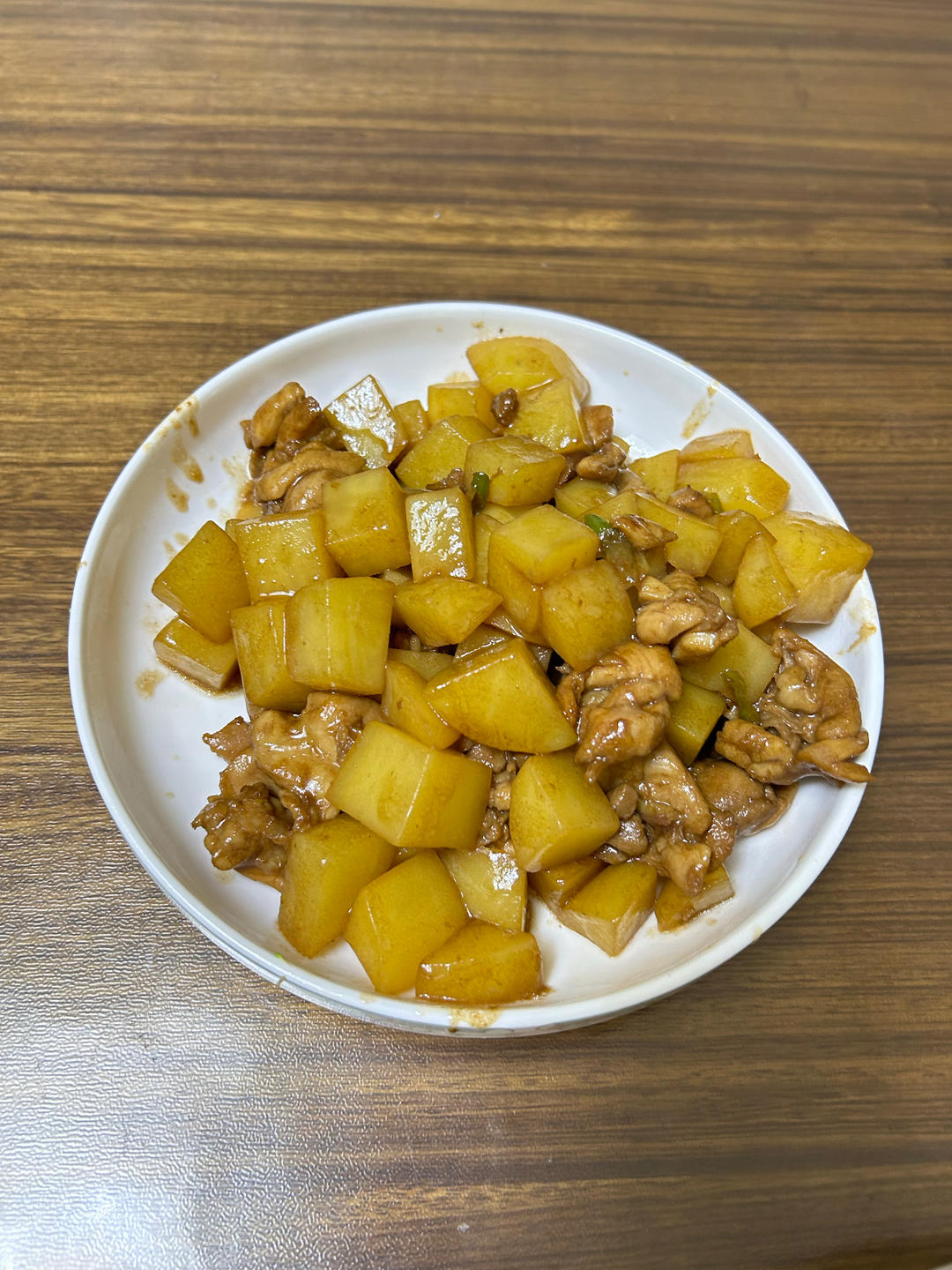 土豆可乐鸡腿