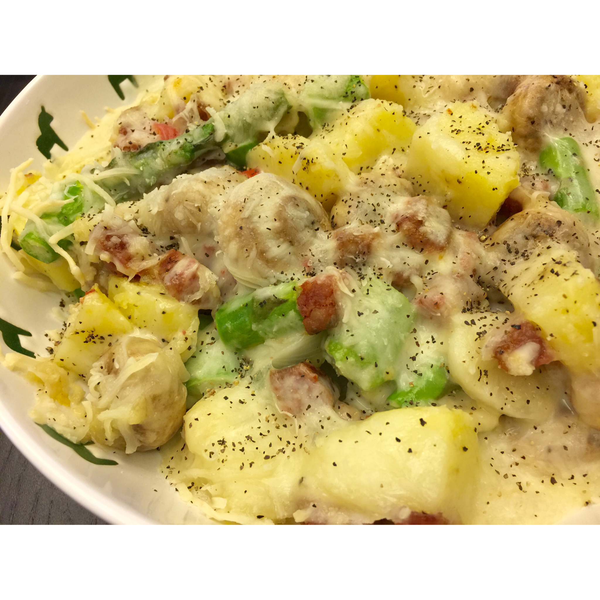 芝士焗奶油蘑菇