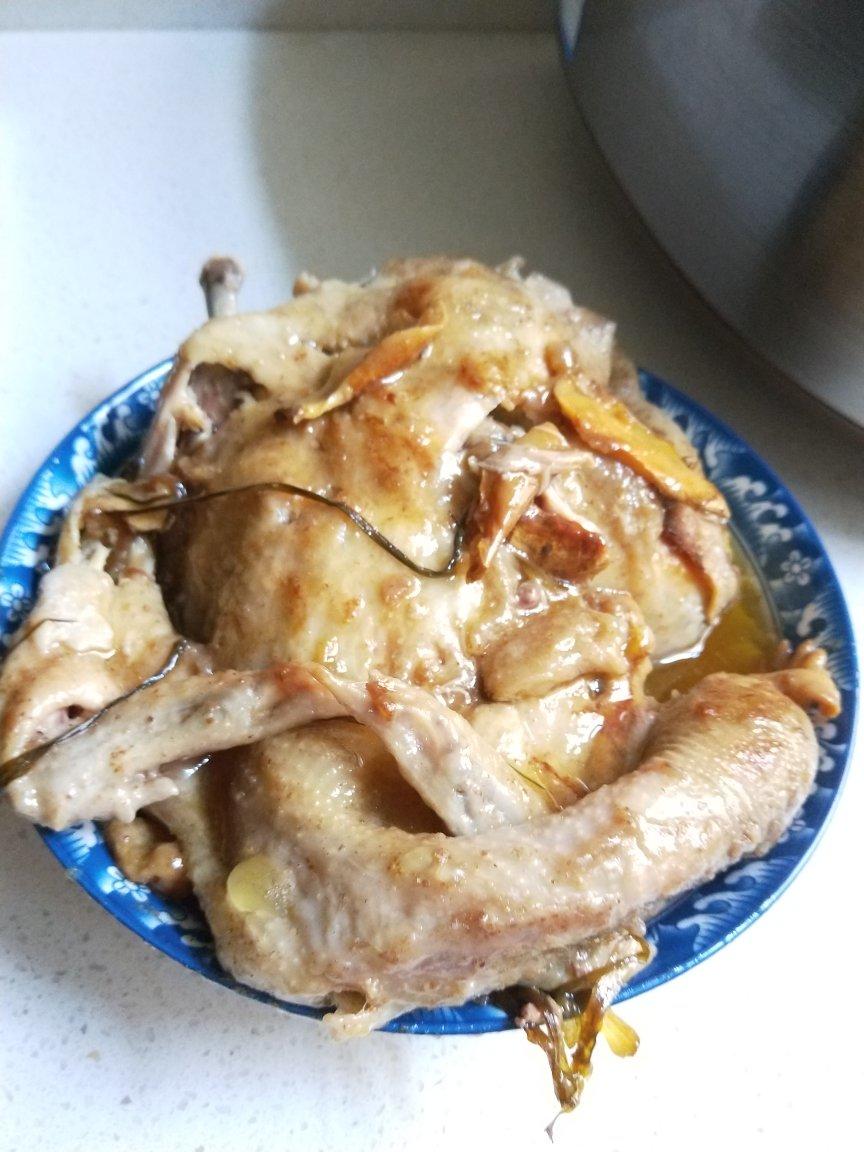 电饭锅盐焗鸡（简易版）