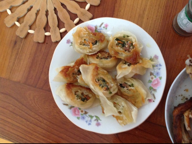 电饭煲煎饺