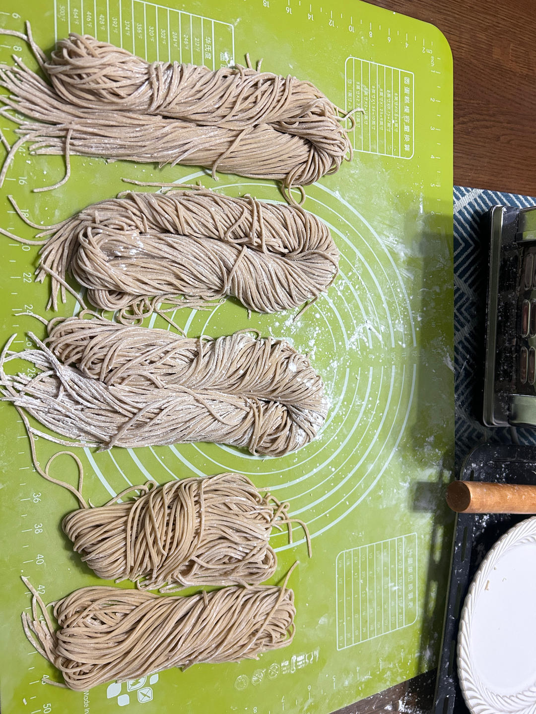 自制荞麦面（含荞麦粉制作）