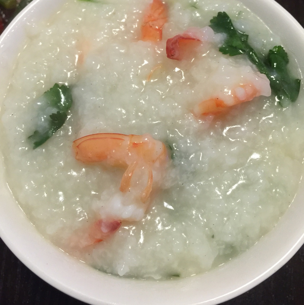 鲜虾砂锅粥