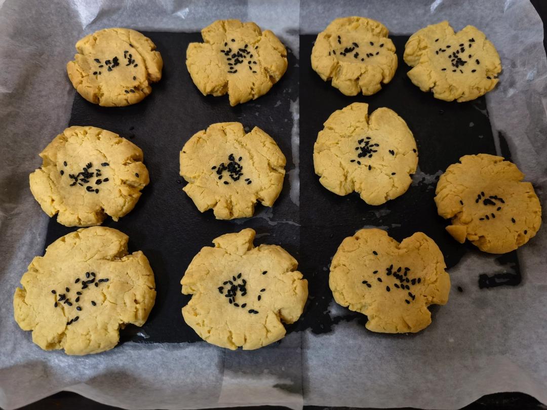 酥到掉渣！无需黄油的烤箱美食，巨好吃的桃酥