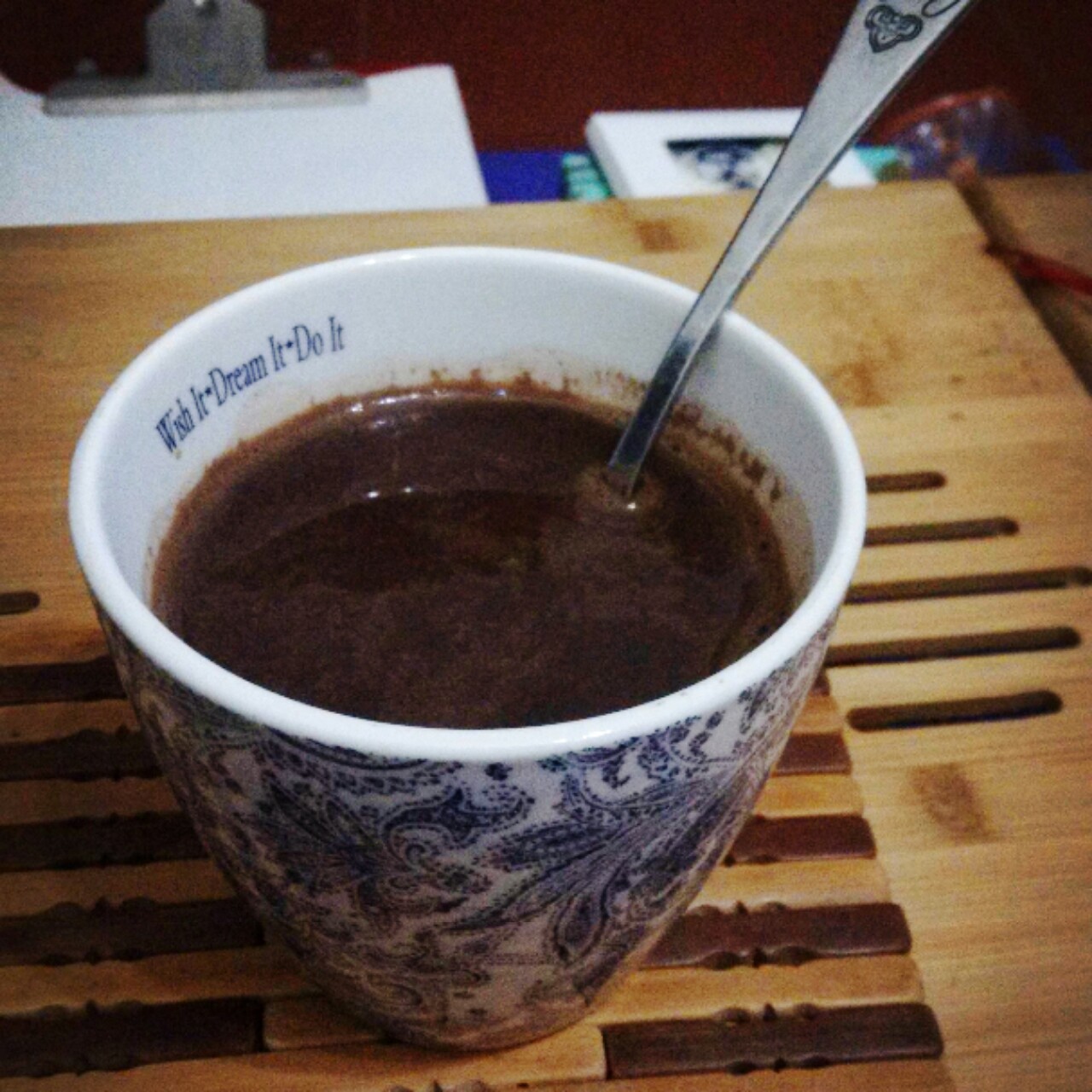 hot chocolate 不加奶和椰浆篇