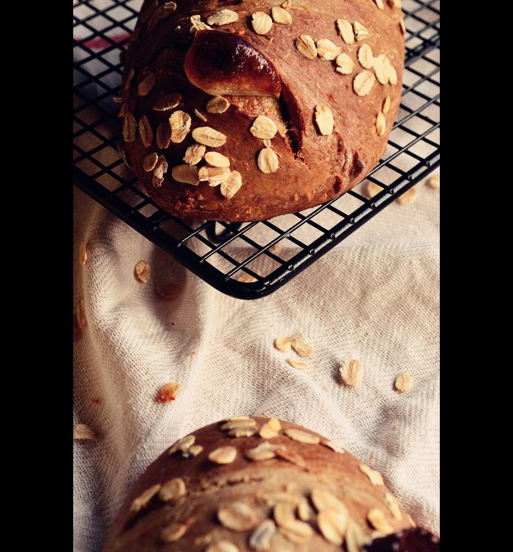 全麦杂粮乳酪面包