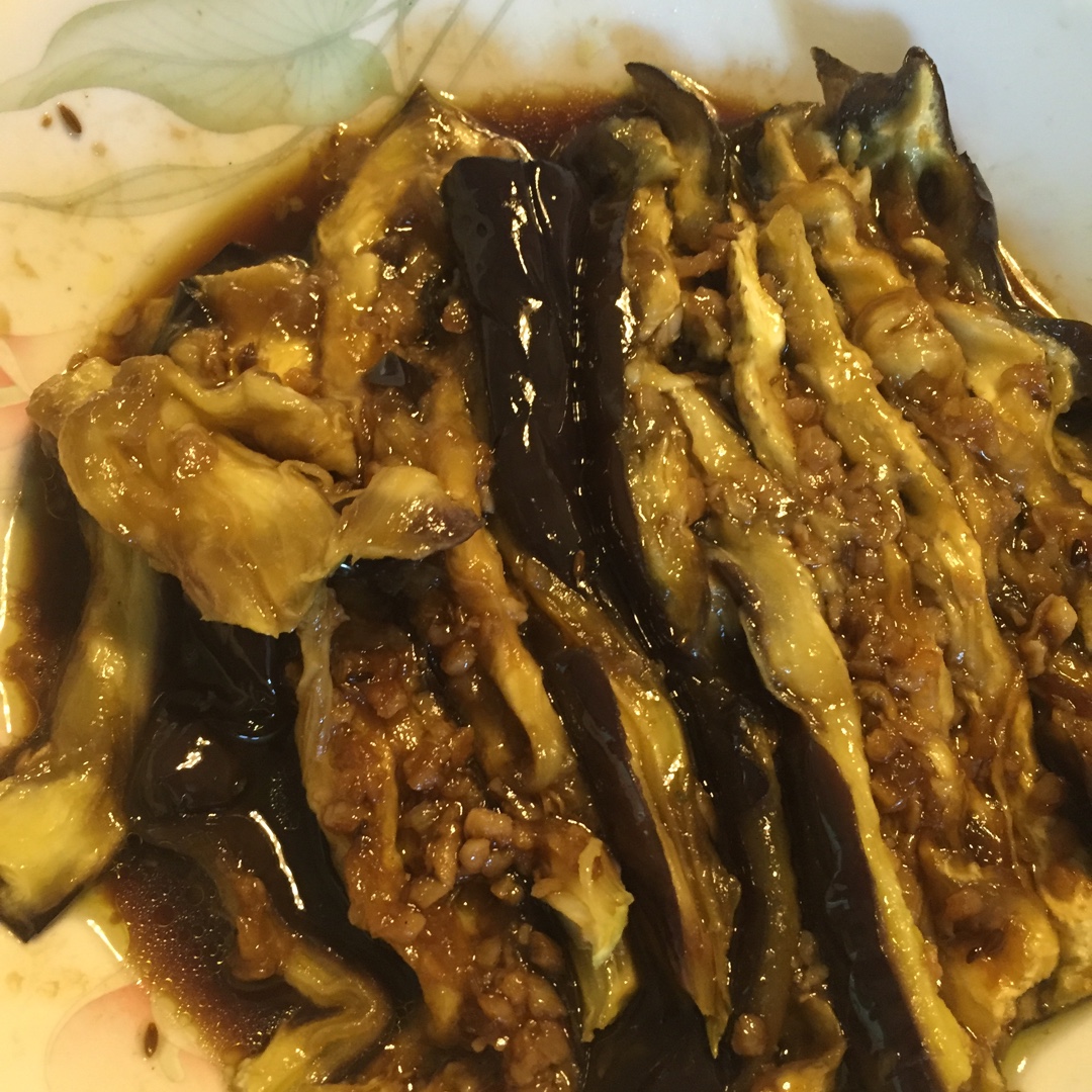 微波炉烤茄子