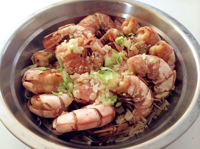 蒜蓉粉丝蒸大虾